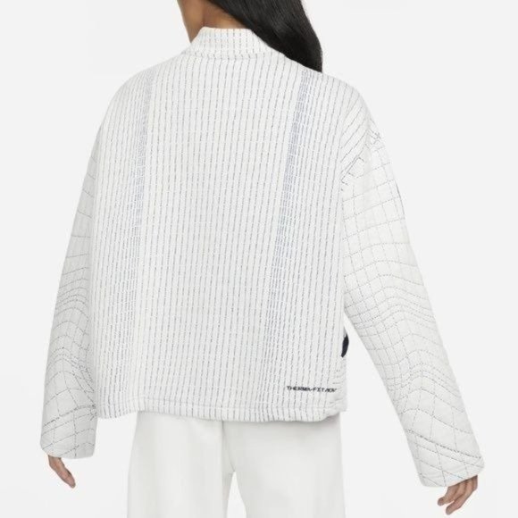 Nike Sportswear Jacket Womens Full Zip Team USA Olympics White DJ5246 121 - Picture 5 of 13